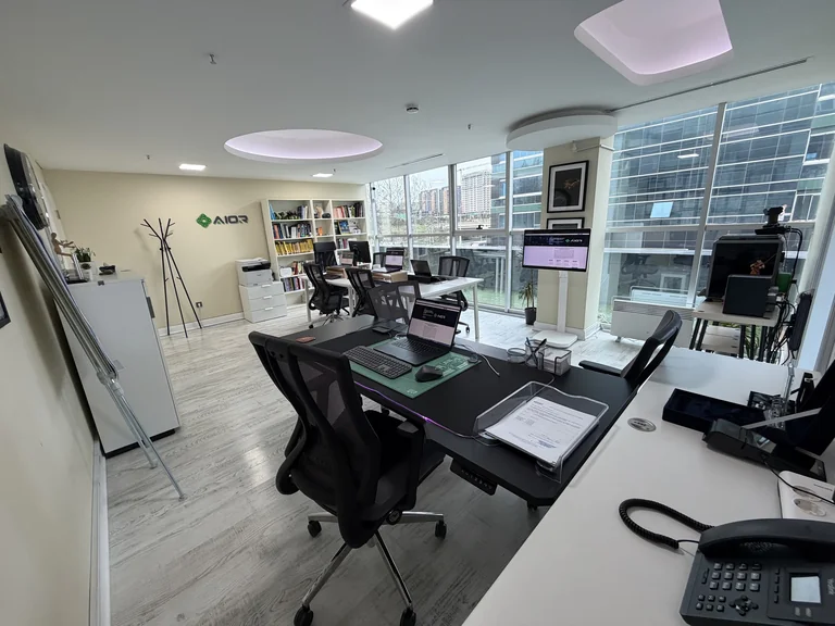 AIOR Technology office and engineering workspace